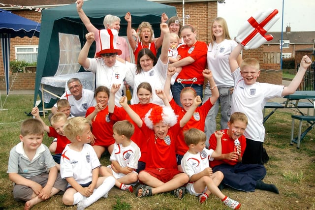 A World Cup street party in Dunbar Road in 2006. Recognise anyone?