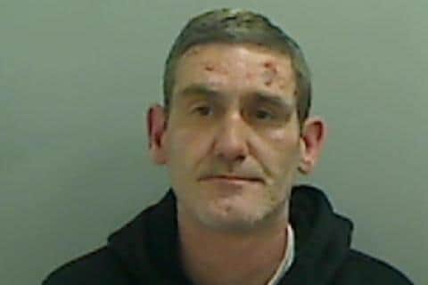 Hartlepool man Craig Bartle has been jailed for robbery and making threats to damage or destroy property.