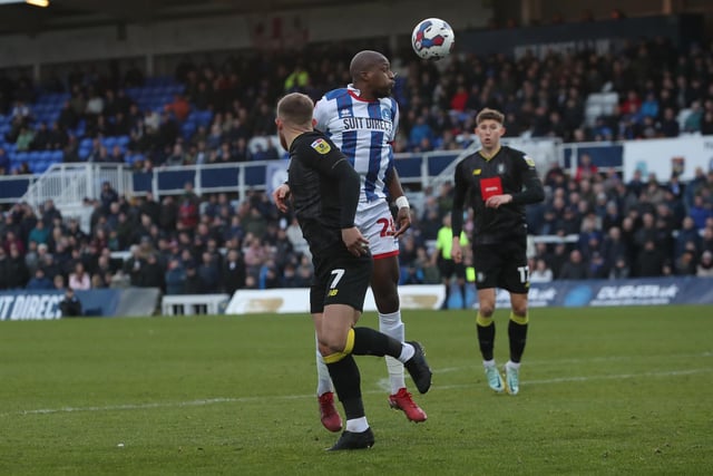 Struggled to impact the game in the first half. Lost possession a little too easily. Right place at the right time to give Pools the lead with his first goal for the club. (Credit: Mark Fletcher | MI News)