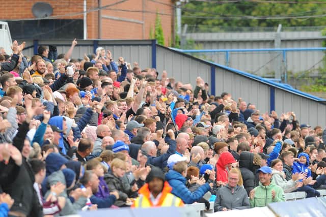 Hartlepool United supporters got to see their side back at the Suit Direct Stadium for the first time this season. MI News & Sport Ltd