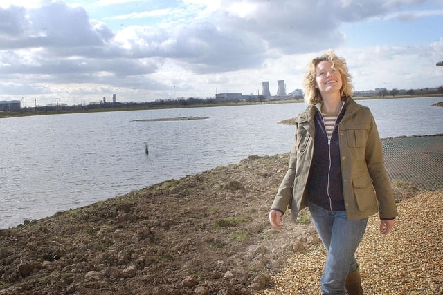 TV presenter Kate Humble was on camera when she visited Saltholme in 2009.