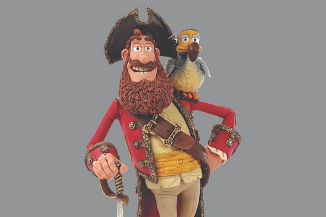 Aardman pirate puppet character from ‘The Pirates! In an Adventure with Scientists!’ © 2012 Sony Pictures Animation Inc.