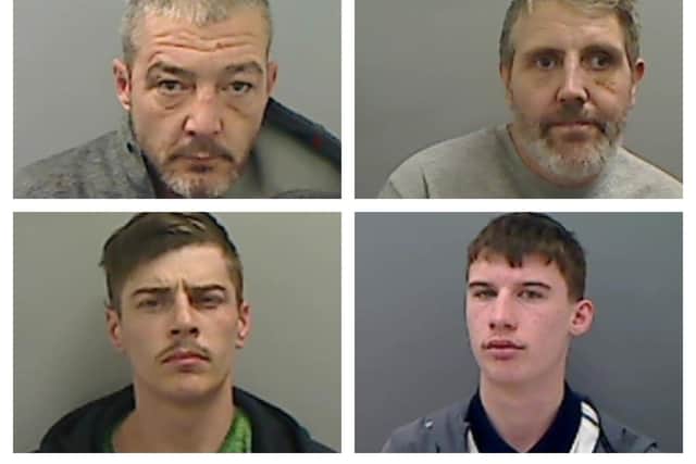Four Hartlepool thugs jailed for 22 years at Teesside Crown Court for ...