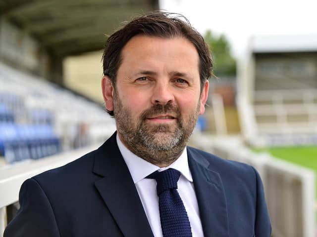 Paul Hartley admits it was a difficult decision to leave Cove Rangers for Hartlepool United. Picture by FRANk REID