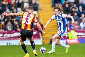 Dan Dodds returned to the Hartlepool United starting line-up against Bradford City. (Photo: Mike Morese | MI News)