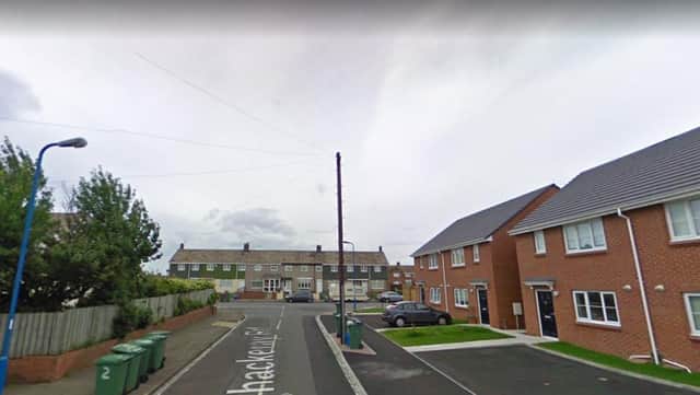 The collision happened on n Thackeray Road close to the junction of Masefield Road./Photo: Google