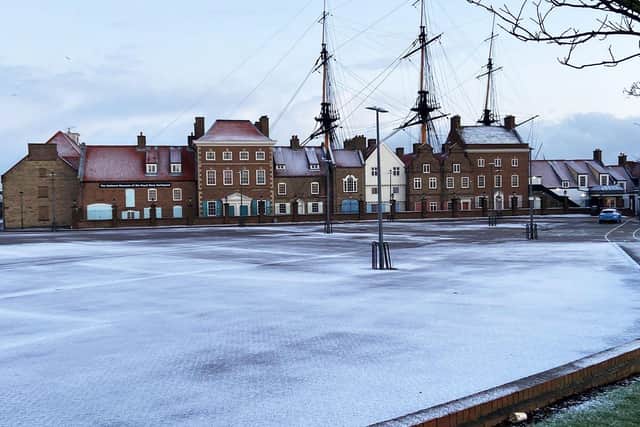 Will it be a white Christmas in Hartlepool this year?
