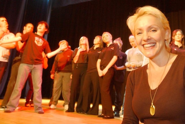 Susan Jinks played Davina Pike in the soap. Look at the welcome she got when she did a performing arts masterclass at East Durham and Houghall College in 2007.