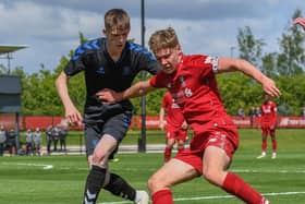 Middlesbrough academy defender Daniel Dodds has been recalled from his loan spell with non-league side Darlington. (Photo by Nick Taylor/Liverpool FC/Liverpool FC via Getty Images)