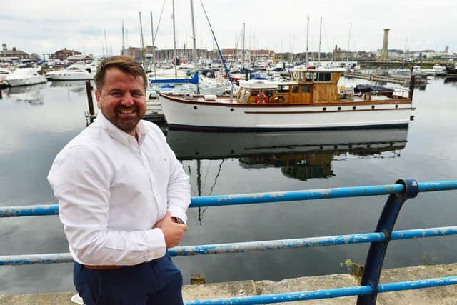 Simon Corbett, chair of the Hartlepool Business Forum, a non-profit organisation that supports the growth and development of businesses in Hartlepool and organises the Hartlepool Business Awards every year.