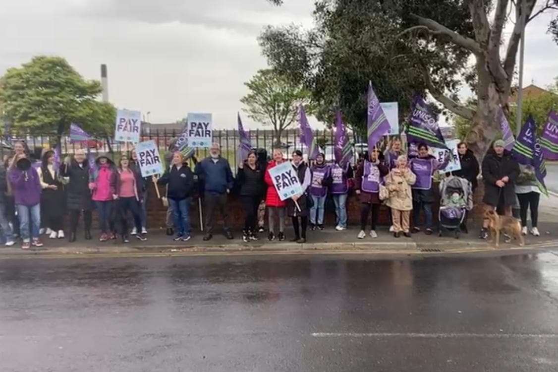 Care assistants begin third round of strike action at University Hospital of Hartlepool in ongoing NHS pay grade fight - Vimarsana News