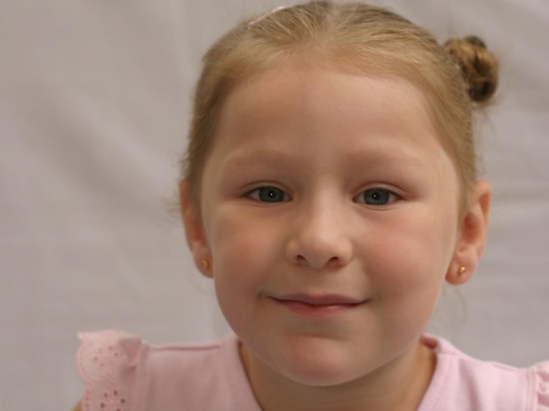 Aged four