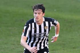 Alex Lacey joins Hartlepool United from Notts County (Photo by Matthew Lewis/Getty Images)
