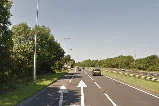 The A19 near Hutton Henry, Image copyright Google Maps.