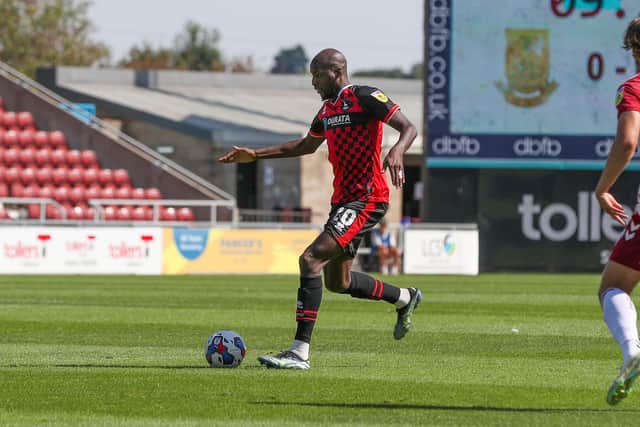 Mohamad Sylla joined Hartlepool United on a one-year deal recently. (Credit: John Cripps | MI News)