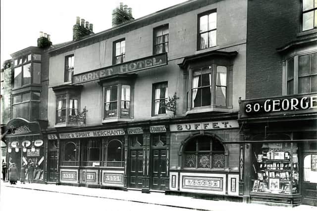 The Market Hotel, in Lynn Street, in its former glory.  Photo: Hartlepool Library Service.