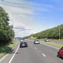One lane of the northbound A19 is blocked near Hartlepool