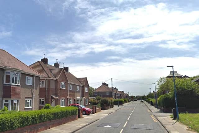The incident took place in Hartlepool's Davison Drive.