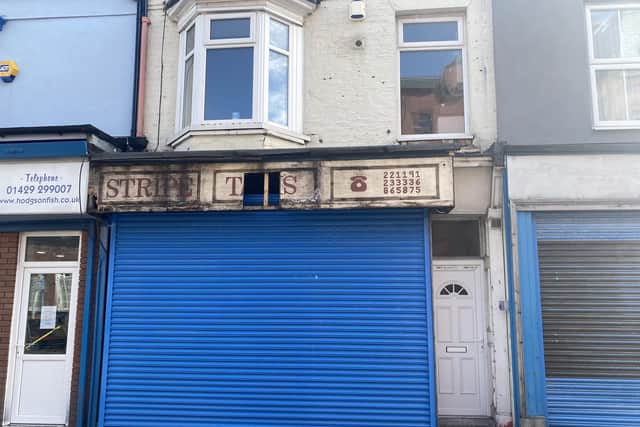 New plans have been unveiled for a former Hartlepool taxi office.