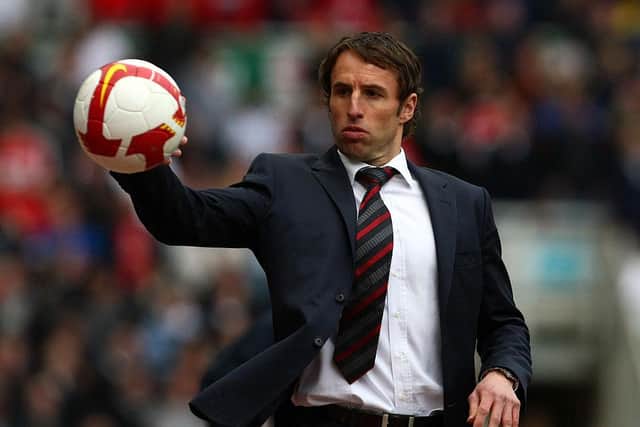 Gareth Southgate took charge of Middlesbrough in 2006 having been at the Riverside for five years as a player. (Photo by Clive Rose/Getty Images)