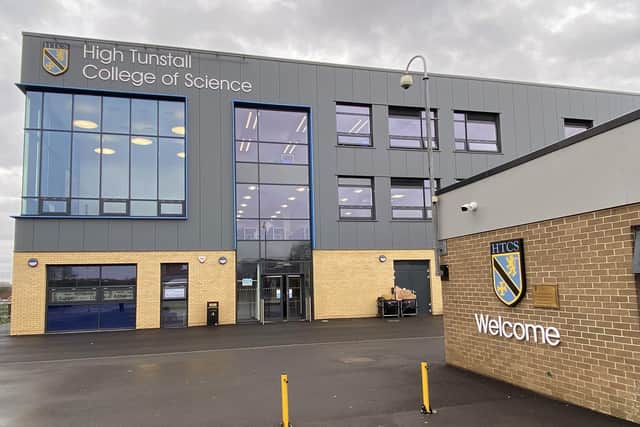 High Tunstall College of Science. Picture by FRANK REID