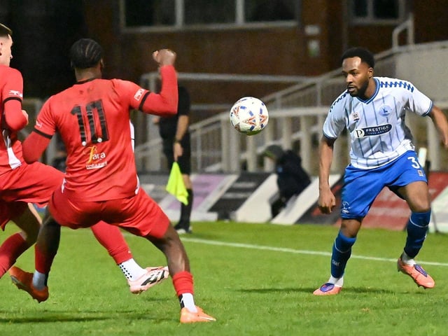 Not as impressive as his defensive counterparts and he allowed Danny Whitehall to steal in front of him for Scunthorpe's best chance of the game towards the end of the first half. Nonetheless, limited Scunthorpe skipper Callum Roberts to a handful of hopeful balls into the area as well as a couple of efforts from range; there can't have been too many National League full-backs who have managed to keep him so quiet this term.