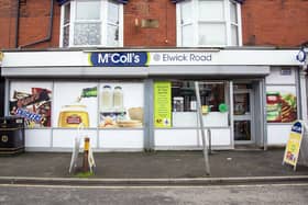 McColl's shop, in Elwick Road, Hartlepool.