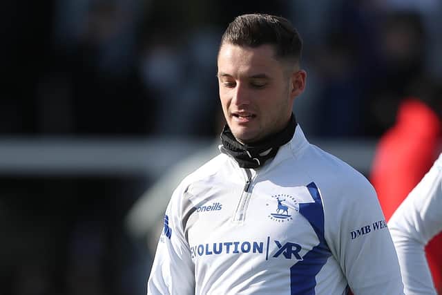 Hartlepool United player of the season Luke Molyneux is yet to agree terms on a new deal at the Suit Direct Stadium. (Credit: Mark Fletcher | MI News)