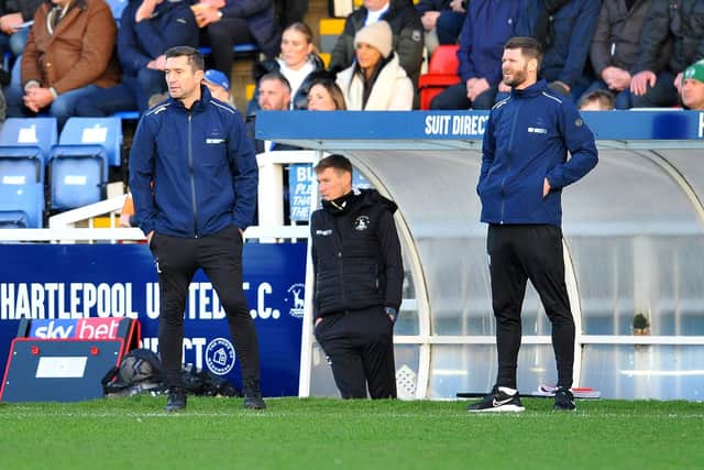 Hartlepool United are in Papa John's Trophy action against Bolton Wanderers. Picture by FRANK REID
