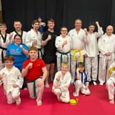 Corey Wilson (centre) is the lead instructor and head coach for Blade Taekwondo Hartlepool, which launched its first session on Thursday, April 18. Club members aged six and above can expect to learn fighting skills, self defence, breaking and destruction techniques and improve their fitness too.