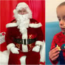 Peter Richardson, 65, is known to hundreds of people for his role as Father Christmas and is this year helping Hartlepool youngster Noah Griffiths