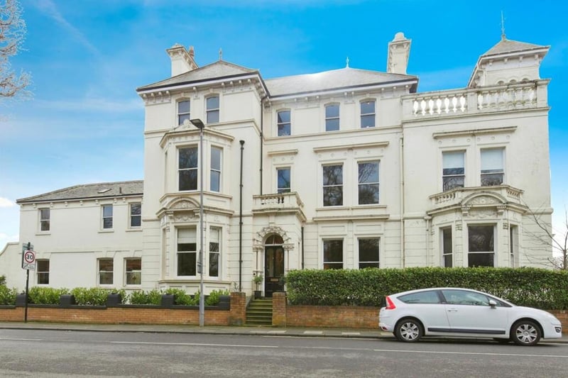 This six-bed home is an end of terrace property that boasts three stories.