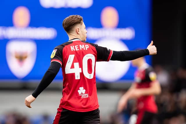 Dan Kemp has made a fine start to his Hartlepool United career. (Photo: Federico Guerra Maranesi | MI News)