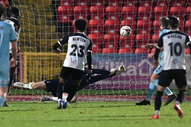 Pools have now conceded 11 times in their last two trips to the Gateshead International Stadium.