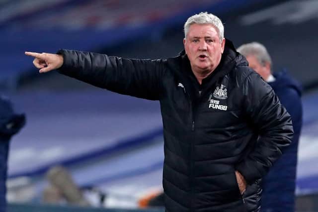 Newcastle United head coach Steve Bruce. (Photo by ANDREW COULDRIDGE/POOL/AFP via Getty Images)
