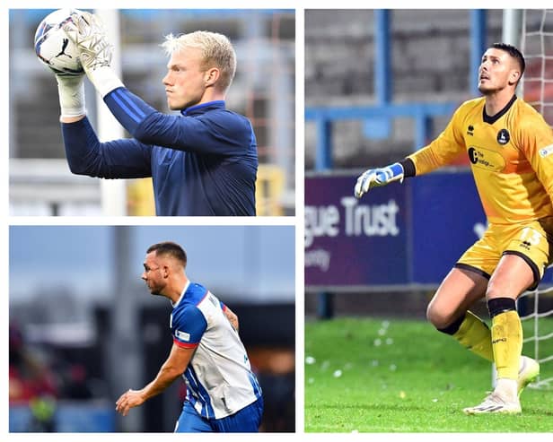 Pete Jameson, Joe Mattock and Jonathan Mitchell have all been released by Harrogate.