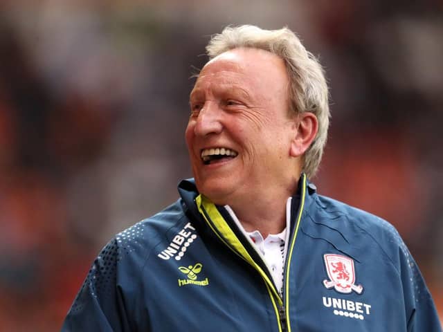 Middlesbrough boss Neil Warnock. (Photo by Lewis Storey/Getty Images)