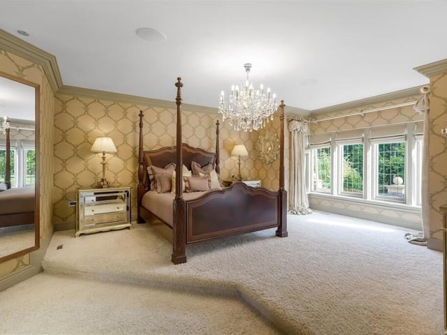 This home has seven spacious bedrooms.