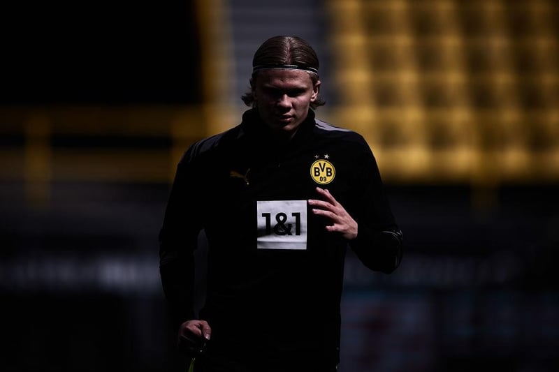 Manchester City are ‘best positioned’ to sign Borussia Dortmund star Erling Haaland. (AS)

(Photo by Joosep Martinson/Getty Images)