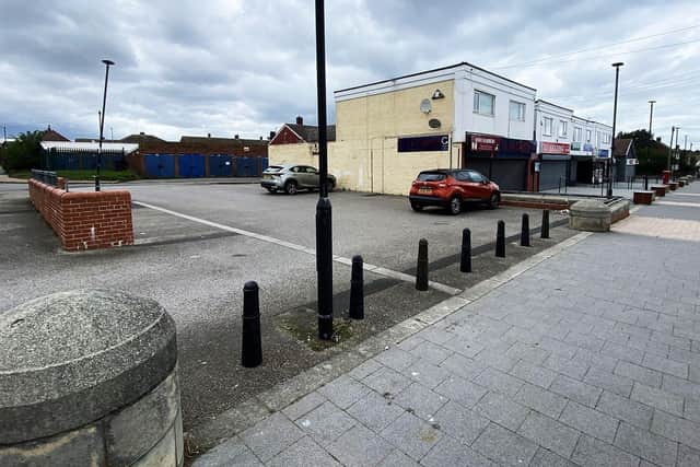 Plans to build new shops and apartments in Hartlepool's King Oswy Drive have been rejected.