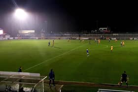 Hartlepool's match at Eastleigh was initially called off at half-time due to a waterlogged pitch.