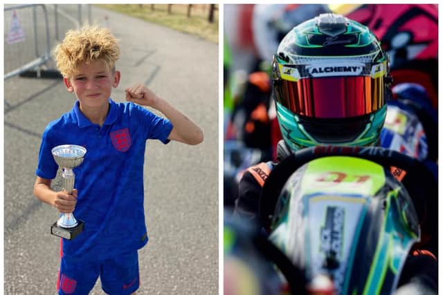 Jack will compete in the same race as Lewis Hamilton did when he was young.