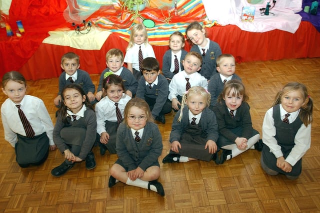 Looking smart at St Teresa's RC Primary in 2004. Recognise anyone?