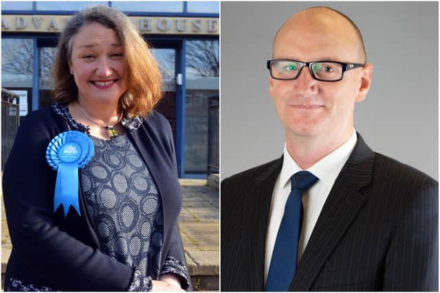 Hartlepool MP Jill Mortimer and council leader Shane Moore have welcomed the reduction in burglaries.