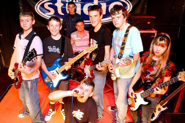 The Studio's rock school was in the picture 17 years ago. Recognise anyone?
