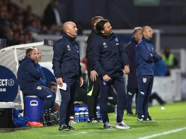 Paul Hartley believes Hartlepool United should have more points on the board but admits his side need to find a way of winning games. (Credit: Mark Fletcher | MI News)