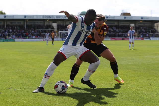 Despite having just one goal to his name Umerah has led the line well for Pools in the early stages of the season and should continue against Leyton Orient. (Credit: Mark Fletcher | MI News)