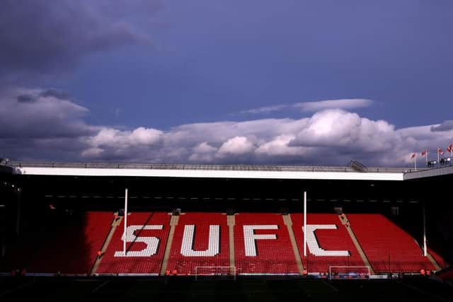 A general view inside the stadium prior to the Sky Bet Championship match between Sheffield United and Queens Park Rangers at Bramall Lane. (Photo by George Wood/Getty Images)