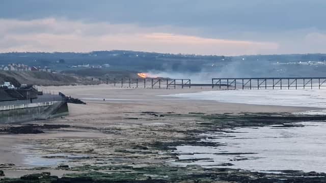 Cleveland Fire Brigade were called to the incident at 6.30 on Tuesday evening (March 23) / Photo: Barry Hodge