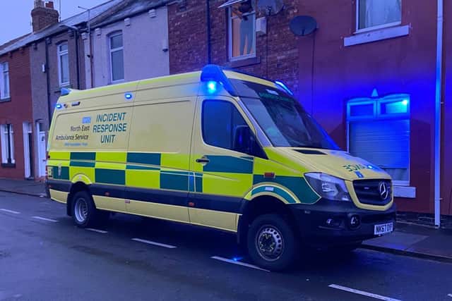 The North East Ambulance Service was also called to attend the incident.